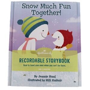 Snow Much Fun Together! Recordable Storybook Hallmark NEW